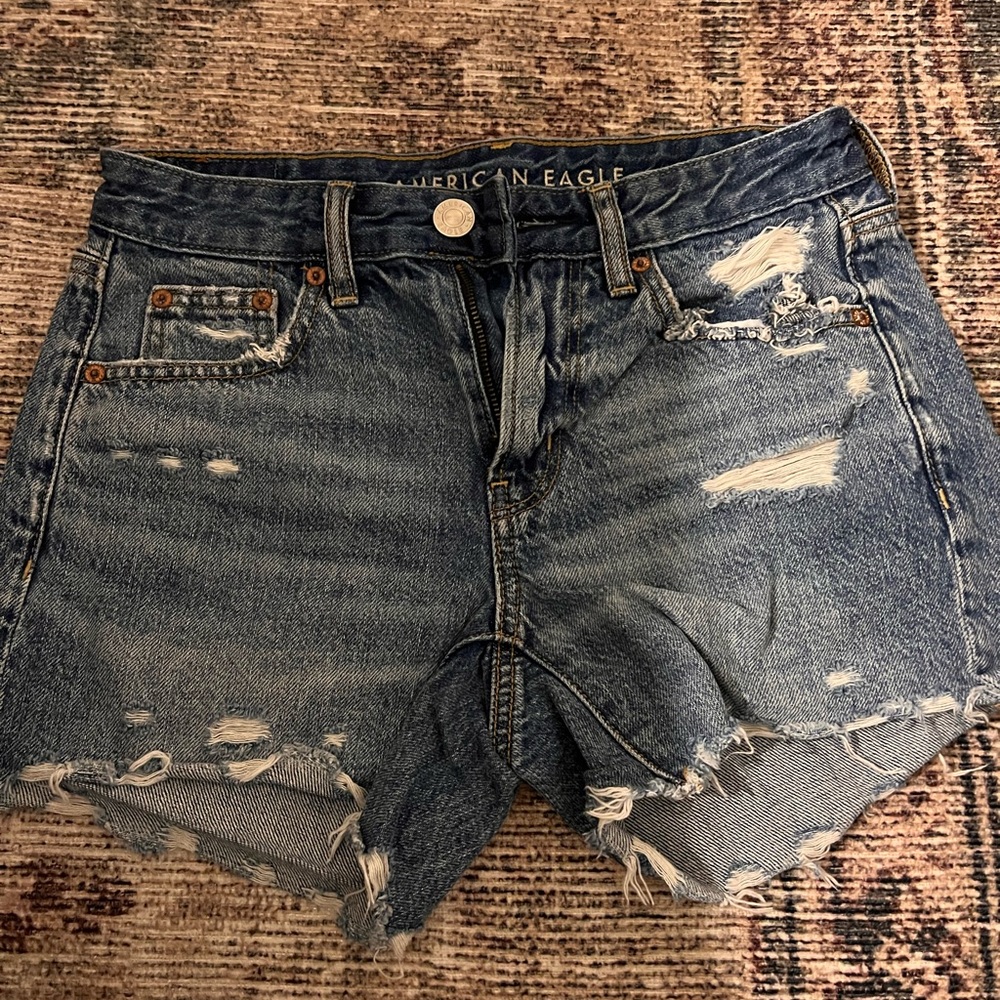 American eagle Jean shorts high waisted